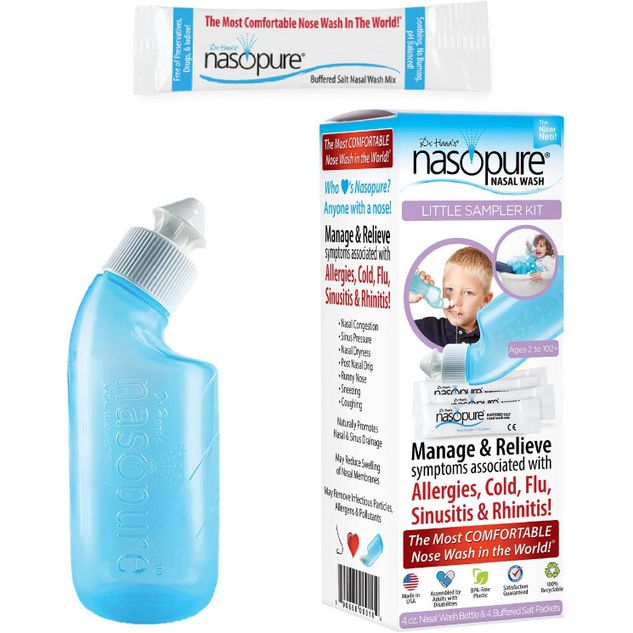 Nasopure Nasopure Nasal Wash Little Smp Kit Medicine & Drugs White Smoke