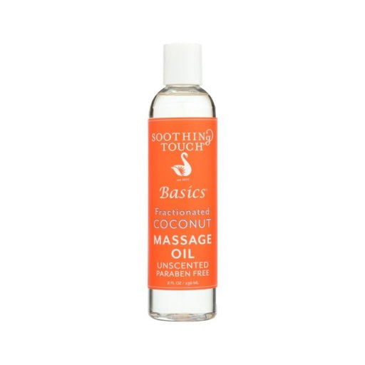 Soothing Touch Soothing Touch Fractionated Coconut Massage Oil 8oz Cooking Oils White Smoke