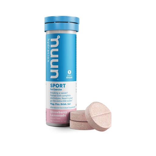 Nuun Nuun Sport: Strawberry Lemonade – Effervescent Electrolyte Tablets Sports & Energy Drinks White Smoke