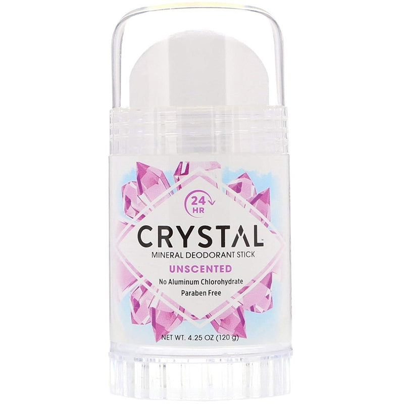 Crystal Crystal Body Deodorant Unscented Stick 4.25 Oz Deodorant Lavender