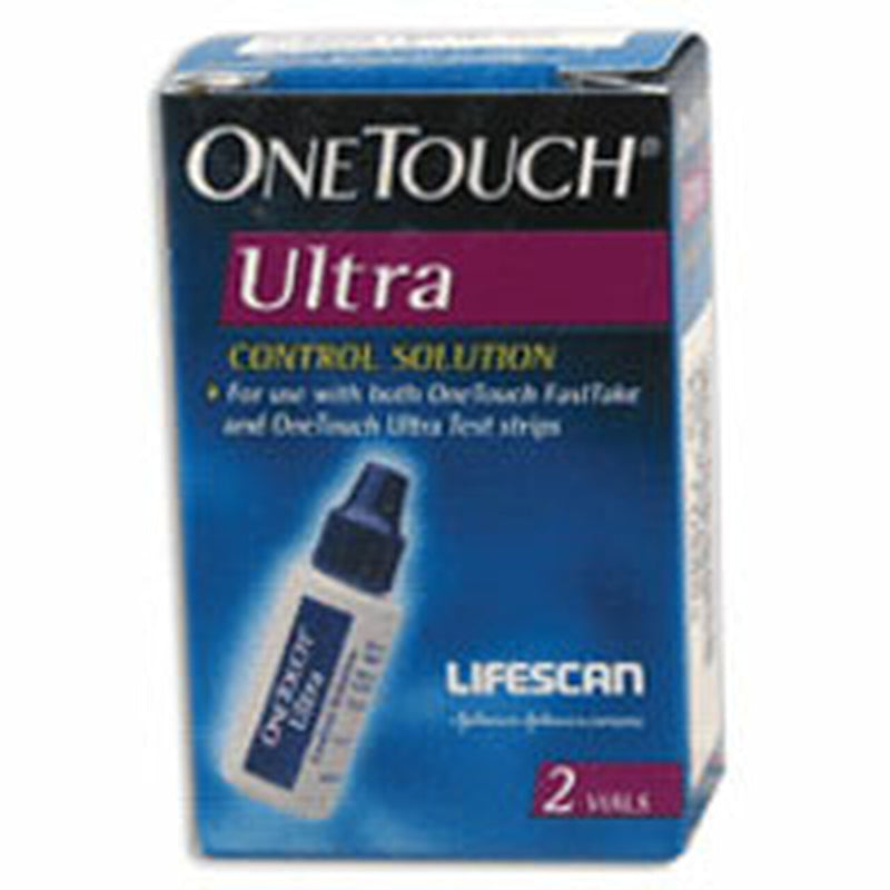 Lifescan Lifescan One Touch Ultra Control Solution Vials Blood Glucose Control Solution Dark Slate Gray