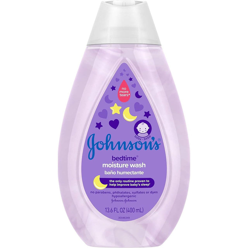 Johnson's Johnson's Bedtime, Moisture Wash, Baby, 13.6 Fl Oz Baby & Toddler Furniture White Smoke