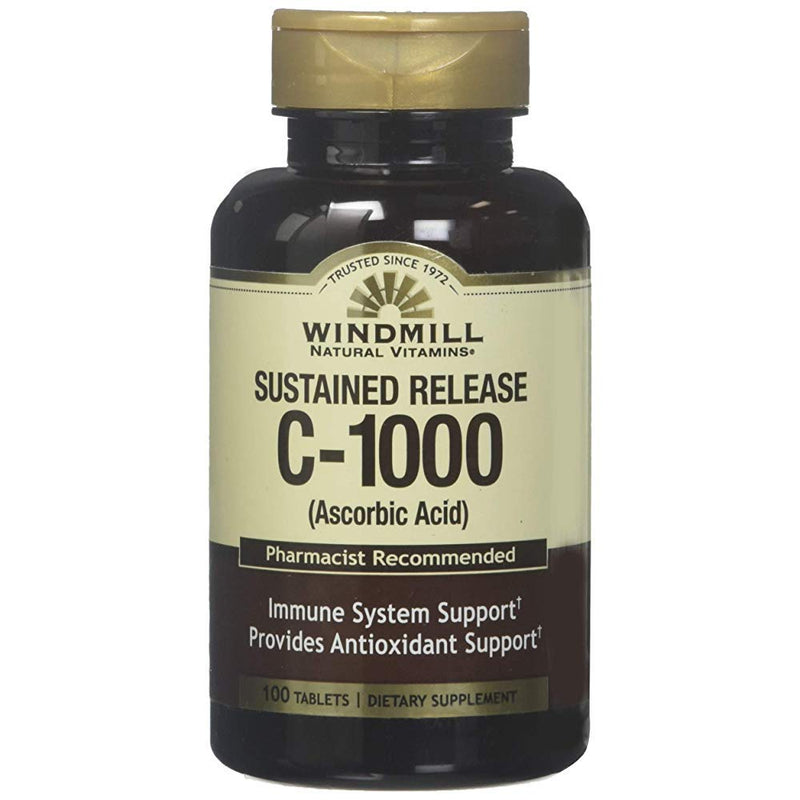Windmill Windmill Sustained Release Vitamin C-1000 Vitamins & Supplements Dark Slate Gray