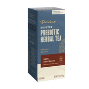 Teeccino Dark Chocolate Prebiotic SuperBoost Herbal Tea Herbal Tea Dim Gray 25 tea bags,10 tea bags