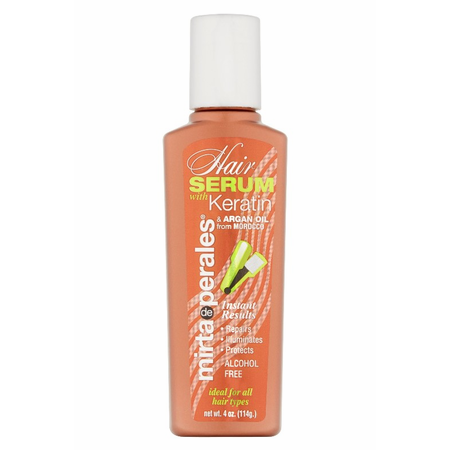 Mirta De Perales Mirta De Perales Hair Serum With Keratin & Argan Oil - 4 Oz Hair Care Dark Salmon
