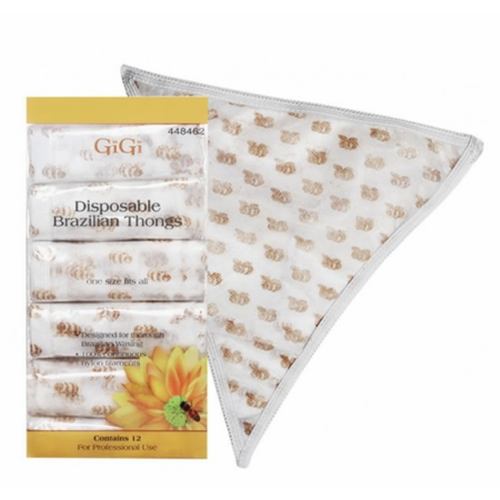GiGi GiGi Disposable Brazilian Thongs Waxing Kits & Supplies White Smoke