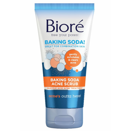 Biore Biore Blue Agave Acne Scrub Salicylic Acid Acne Treatment 4.5 Oz Skin Care White Smoke