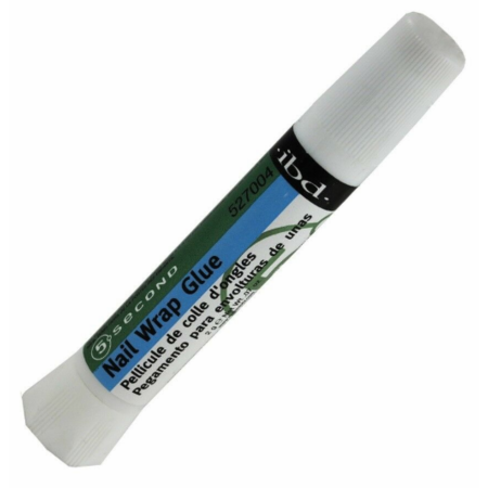 ibd ibd 5 Second Nail Wrap Glue Nails White Smoke
