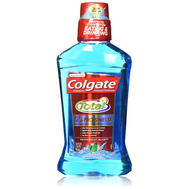 Colgate Colgate Total Advanced Mouthwash - Peppermint 16.90 Fl Oz Mouthwash White Smoke