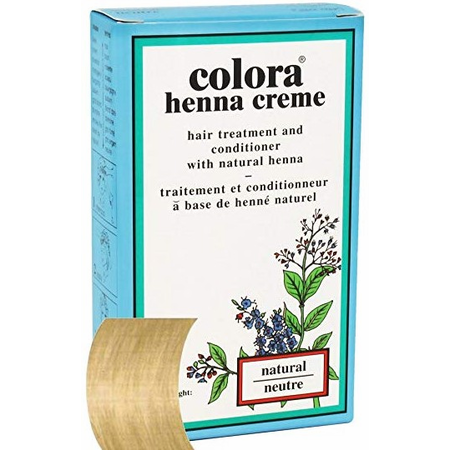 Colora Colora Henna Natural Cream 59ml Hair Color White Smoke