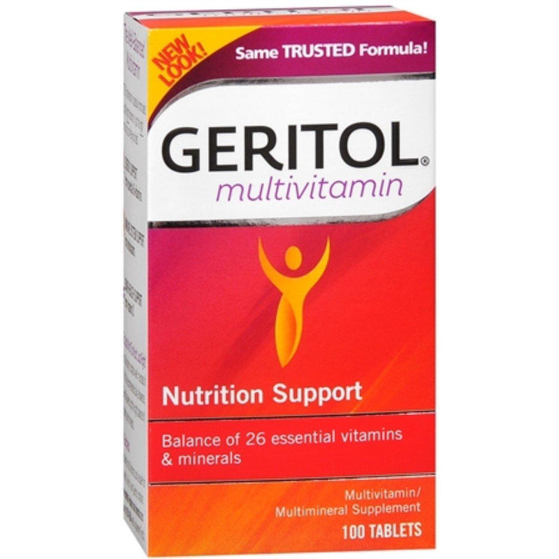 Geritol Geritol Multivitamin Nutrition Support Tablets - 100 ct Vitamins & Supplements White Smoke