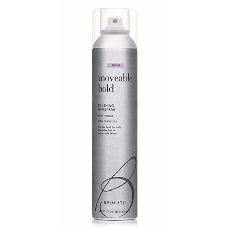 Brocato Brocato Moveable Hold Finishing Spray 55 VOC By Beautopia Hair Indoor Climbing Holds Light Slate Gray
