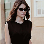 zeroUV Elegant 50s Vintage Womens Fashion Rhinestone Cat Eye Sunglasses 8433 Sunglasses Black Tortoise,Black,Purple,Red,Brown Fade,Red Fade,Black Fade,Purple Fade,Brown Amber