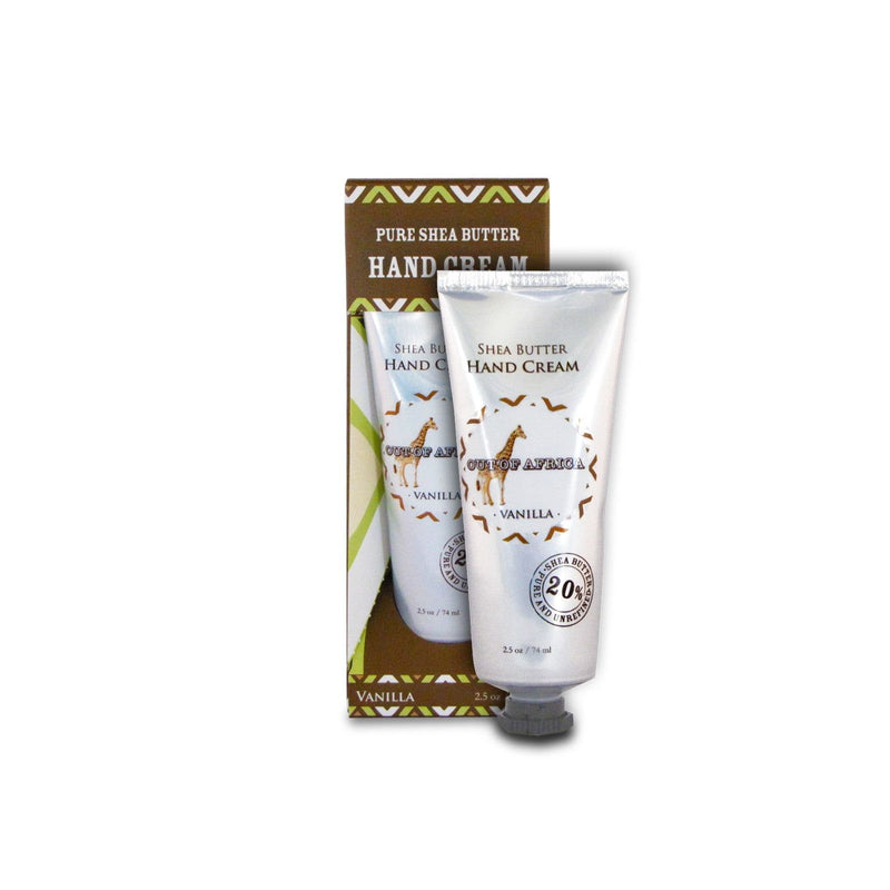 Out of Africa Out of Africa Shea Butter Hand Cream Vanilla - 2.5 Oz Lotion & Moisturizer White Smoke