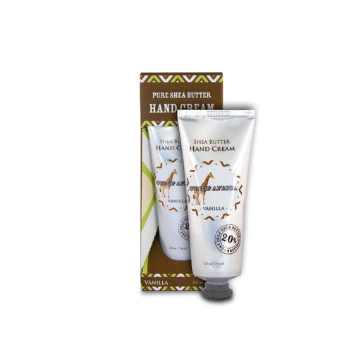 Out of Africa Out of Africa Shea Butter Hand Cream Vanilla - 2.5 Oz Lotion & Moisturizer White Smoke