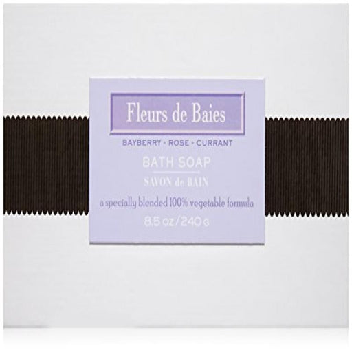 Lafco Lafco House & Home Bath Soap, Fleurs De Baies, 8.5 Oz Bar Soap Lavender