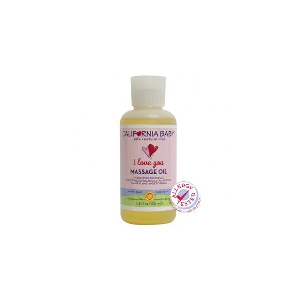 California Baby California Baby Massage Oil - I Love You, 4.5 Ounce Massage Oil White Smoke