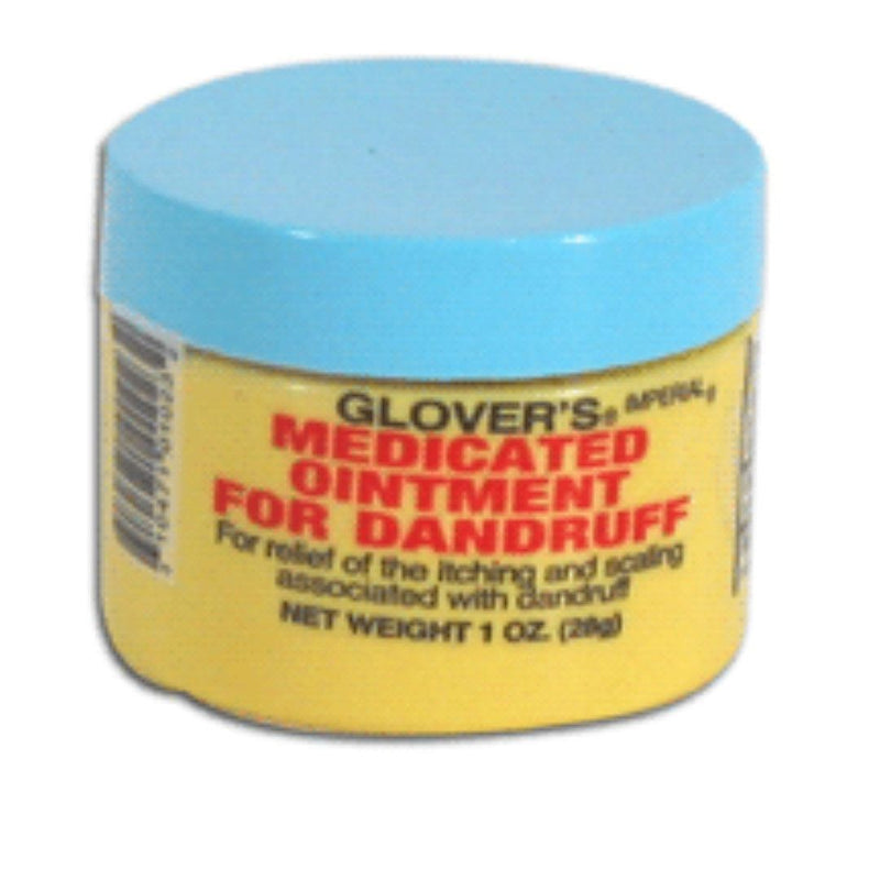 Glover's Scorebooks Glover's Scorebooks Medicated Ointment For Dandruff 1 Oz Hair Care Sky Blue