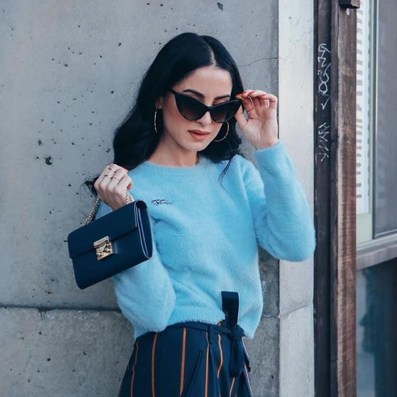 zeroUV Womens Fashion Hot Tip Pointed Vintage Cat Eye Sunglasses 8371 Sunglasses Light Slate Gray Black Gradient,Crazy Tortoise,White Gradient,Yellow Tortoise,Red Tortoise,Red,Creme,Havana,Light Pink,Dark Tortoise,Black Smoke