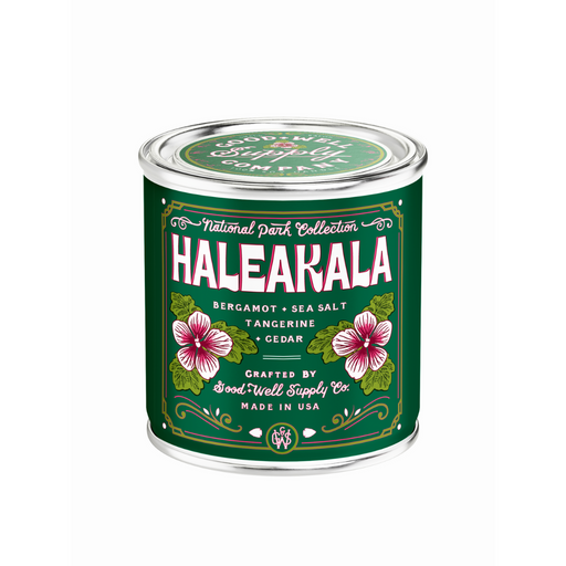 Good & Well Supply Co Haleakala National Park Candle Candles White Smoke Half Pint / 8oz / Cotton Wick,Pint / 14oz / Cotton Wick