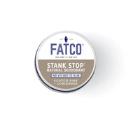 FATCO Skincare Products Stank Stop Cream Deodorant, Scotch Pine+Coriander, 2 Oz Light Gray