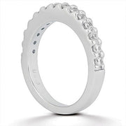 Bids.com 14k White Gold Shared Prong Diamond Wedding Ring Band Rings White Smoke 4 / White Gold,4.5 / White Gold,5 / White Gold,5.5 / White Gold,6 / White Gold,6.5 / White Gold,7 / White Gold,7.5 / White Gold,8 / White Gold,8.5 / White Gold,9 / White Gold