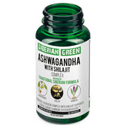 SiberianGreen.com Ashwagandha with Altai Shilajit & Turmeric | Ayurvedic Herbal Complex 60 Capsules Herbs White Smoke