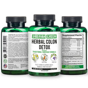SiberianGreen.com Siberian Green Herbal Colon Detox - 90 Capsules Herbs White Smoke