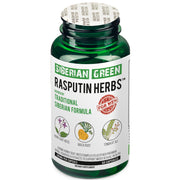 SiberianGreen.com Rasputin Herbs with Horny Goat Weed Maca Root Complex 60 Caps Herbal White Smoke