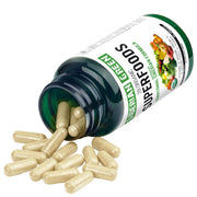 SiberianGreen.com 28 Organic Superfood Tablets – Essential Greens, Fruits & Veggies Herbs White Smoke