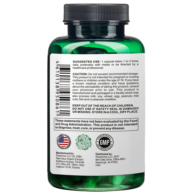 SiberianGreen.com 6 Super Probiotics Siberian Green Bifido & Lacto Acidophilus 120 Caps Herbs Gray
