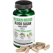 SiberianGreen.com Herbal Sugar Support Siberian Green 60 Caps - Yarrow Guggul Licorice Herbs White Smoke