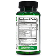 SiberianGreen.com Herbal Cardio Pressure Support Siberian Green 60 Caps - Hawthorn Hibiscus Garlic Herbs White Smoke