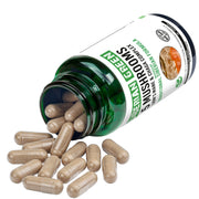 SiberianGreen.com Siberian Green 5 Mushrooms Complex- 60 Vegan Capsules Herbs White Smoke