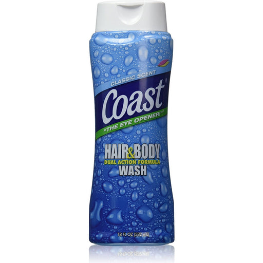 Coast Coast Classic Scent Hair & Body Wash 18 Fl Oz Body Wash Midnight Blue