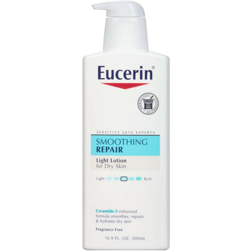 Eucerin Eucerin Lotion, Light Feel, Advanced Repair, Fragrance Free Lotion & Moisturizer Lavender