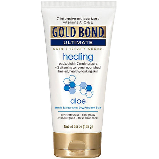 Gold Bond Gold Bond Ultimate Skin Therapy Lotion, Healing Aloe, 5.5 Oz Lotion & Moisturizer White Smoke