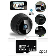 SmartPursue™ Mini Wireless Magnetic Security Camera Mini Camera White Smoke Camera Add 16G / USB,Camera Add 64G / USB,BLACK 128G memory card / USB,Black with 32G memory card / USB,Black with 64G memory card / USB,Black / USB