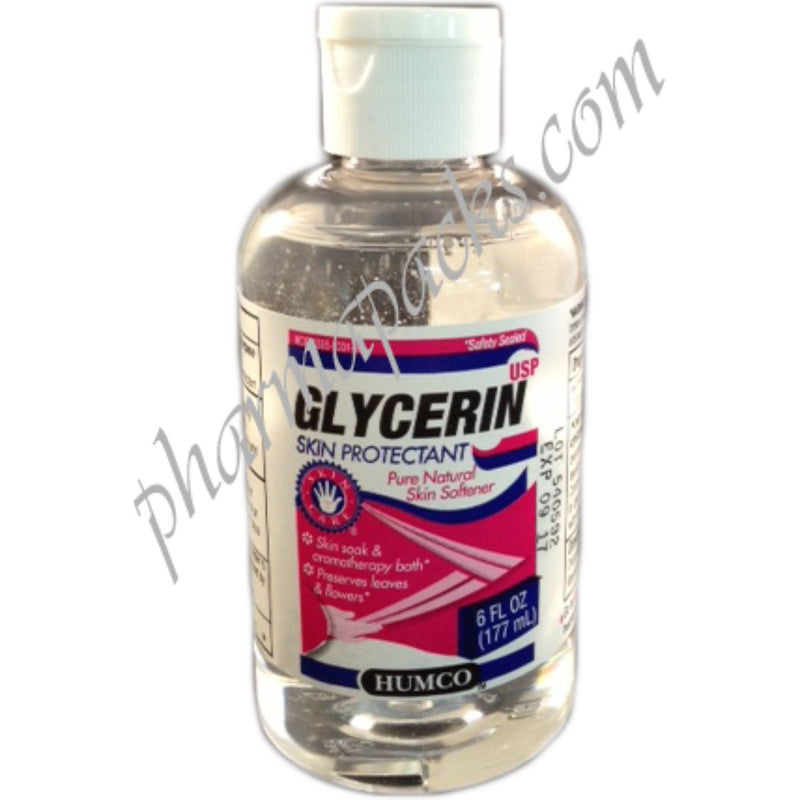 Humco Humco Glycerin USP 99.5% Liquid - 6 Oz Personal Care White Smoke