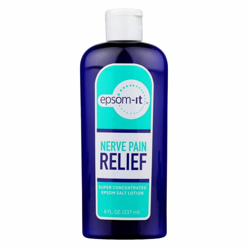 Epsom-It Epsom-It® Muscle &amp; Nerve Pain Relief Lotion – Concentrated Epsom Salt (8 oz) Lotion & Moisturizer White Smoke