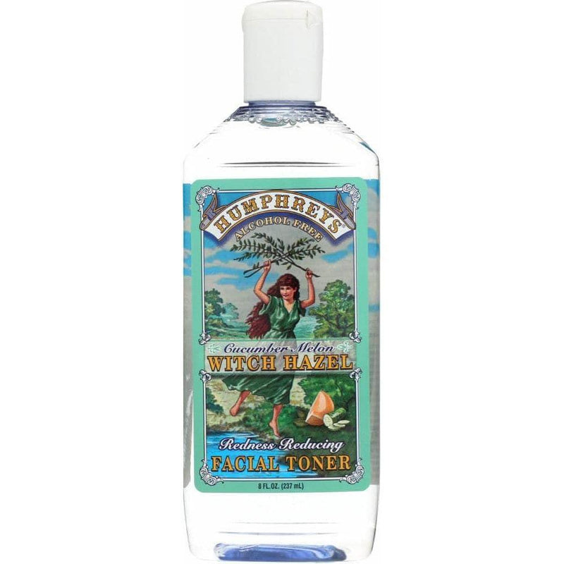 Humphrey's Humphrey's Cucumber Melon Witch Hazel Redness Reducing Facial Toner, 8 Oz Toners White Smoke