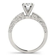 Bids.com 14k White Gold Antique Style Diamond Engagement Ring (1 1/8 cttw) Rings White Smoke 3 / White Gold,3.5 / White Gold,4 / White Gold,4.5 / White Gold,5 / White Gold,5.5 / White Gold,6 / White Gold,6.5 / White Gold,7 / White Gold,7.5 / White Gold,8 / White Gold,8.5 / White Gold,9 / White Gold