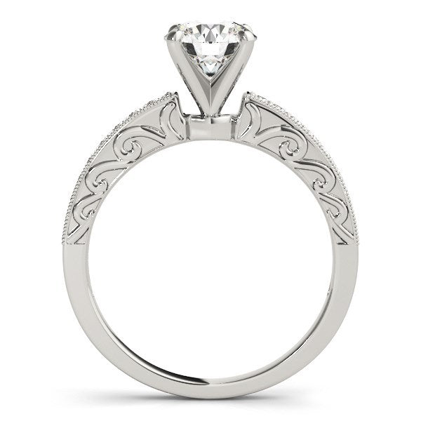 Bids.com 14k White Gold Antique Style Diamond Engagement Ring (1 1/8 cttw) Rings White Smoke 3 / White Gold,3.5 / White Gold,4 / White Gold,4.5 / White Gold,5 / White Gold,5.5 / White Gold,6 / White Gold,6.5 / White Gold,7 / White Gold,7.5 / White Gold,8 / White Gold,8.5 / White Gold,9 / White Gold