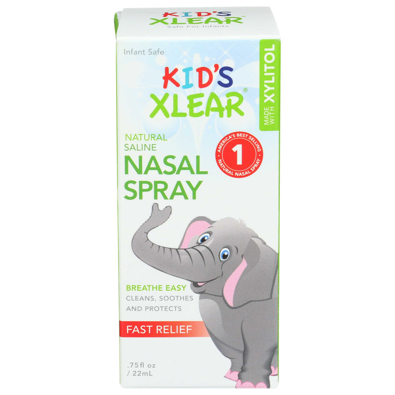 Xlear Xlear Kids  Daily Relief  Nasal Spray 0.75 Fl Oz Vitamins & Supplements Lavender
