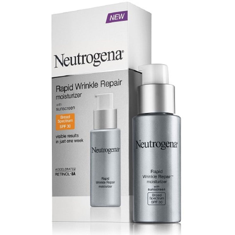 Neutrogena Neutrogena Rapid Repair Retinol Face Moisturizer With SPF 30 Wrinkle Cream 1 Oz Skin Care Lavender