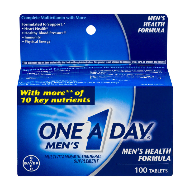 One A Day One A Day Men's Multivitamin Health Formula Tablets Vitamins & Supplements Midnight Blue