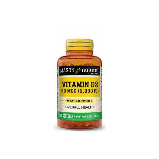 Mason Natural Mason Natural D2000IU Dietary Supplement - 300ct Vitamins & Supplements White Smoke