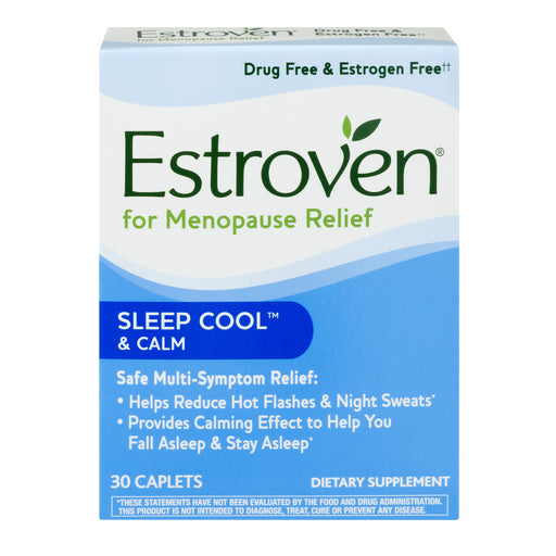Estroven Estroven Sleep Cool For Menopause Relief, Night Sweats & Hot Flash Relief Health & Beauty Cornflower Blue