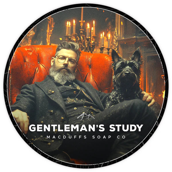 Macduffs Soap Company Macduffs Soap Company Gentleman's Study Shaving Collection Shaving Set White Smoke Shaving Soap 4.2 oz