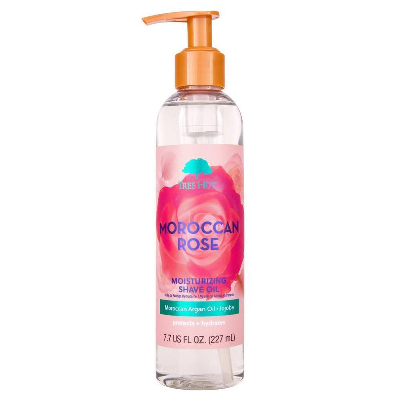 Tree Hut Tree Hut Bare Moisturizing Shave Oil - Moroccan Rose, 7.7 Fl Oz Hair Removal White Smoke